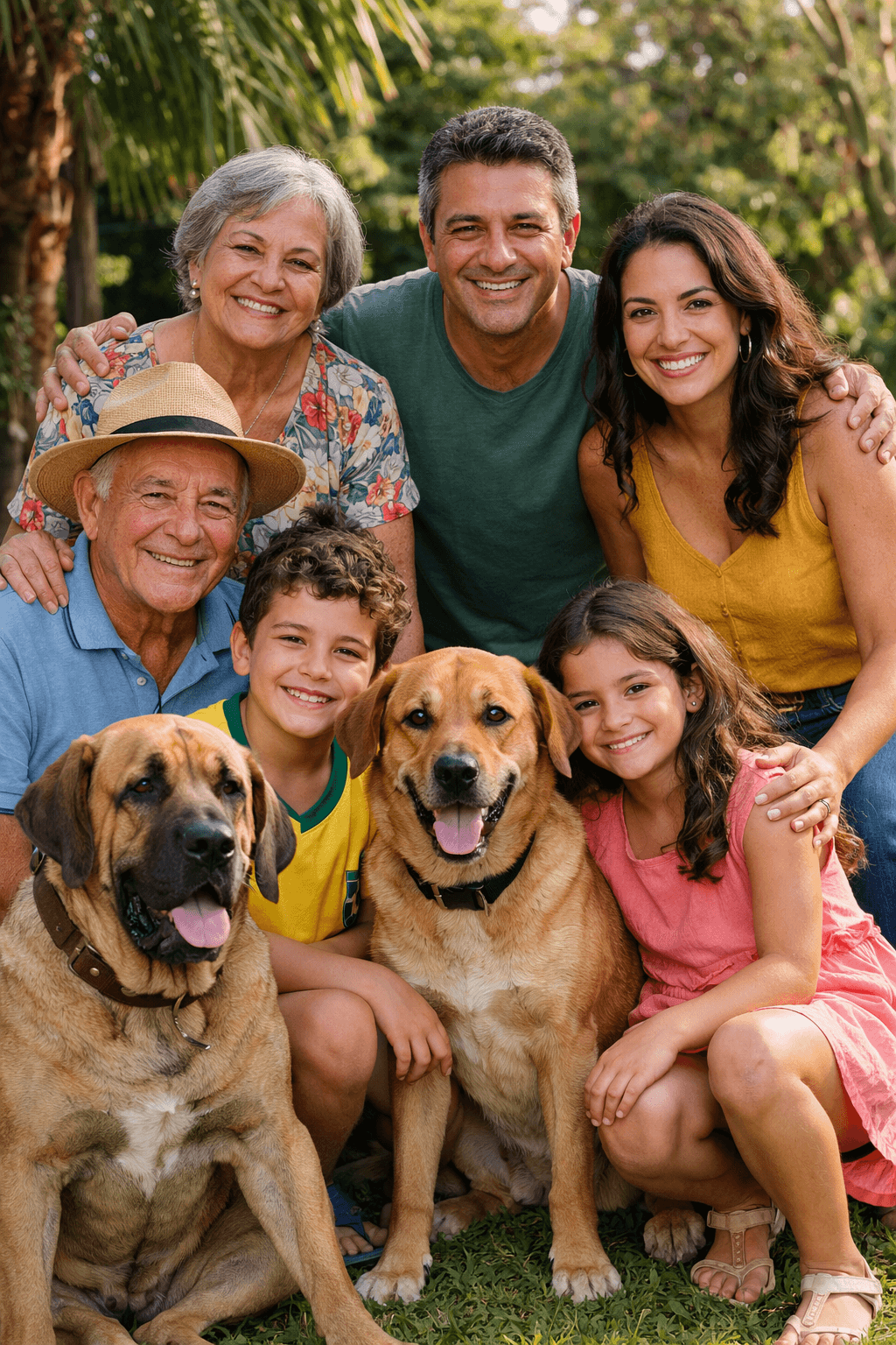 Família feliz com Cartão VidaPlus